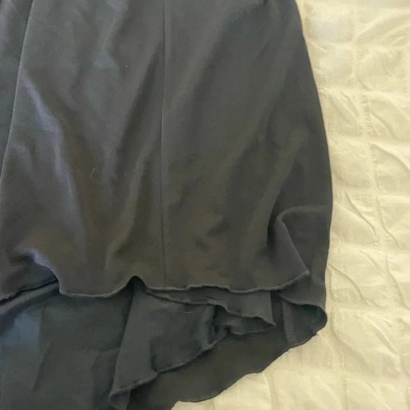 NBD black drape midi skirt - Picture 3 of 8